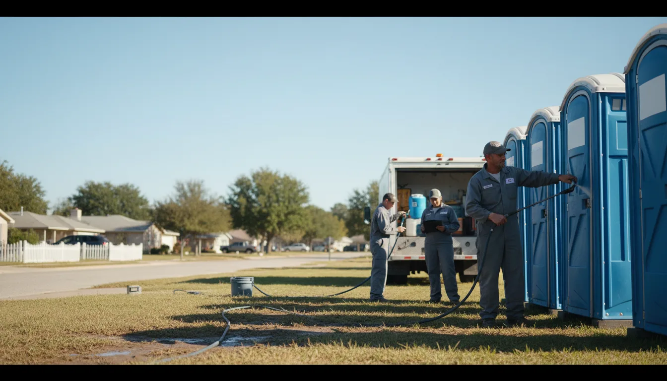 Long-Term Portable Toilet Rental in Ardmore, AL near me